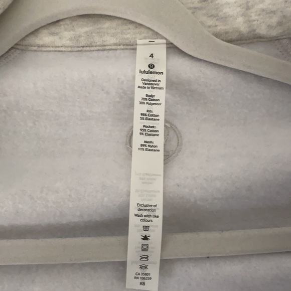 Lululemon zip up. - Picture 2 of 2
